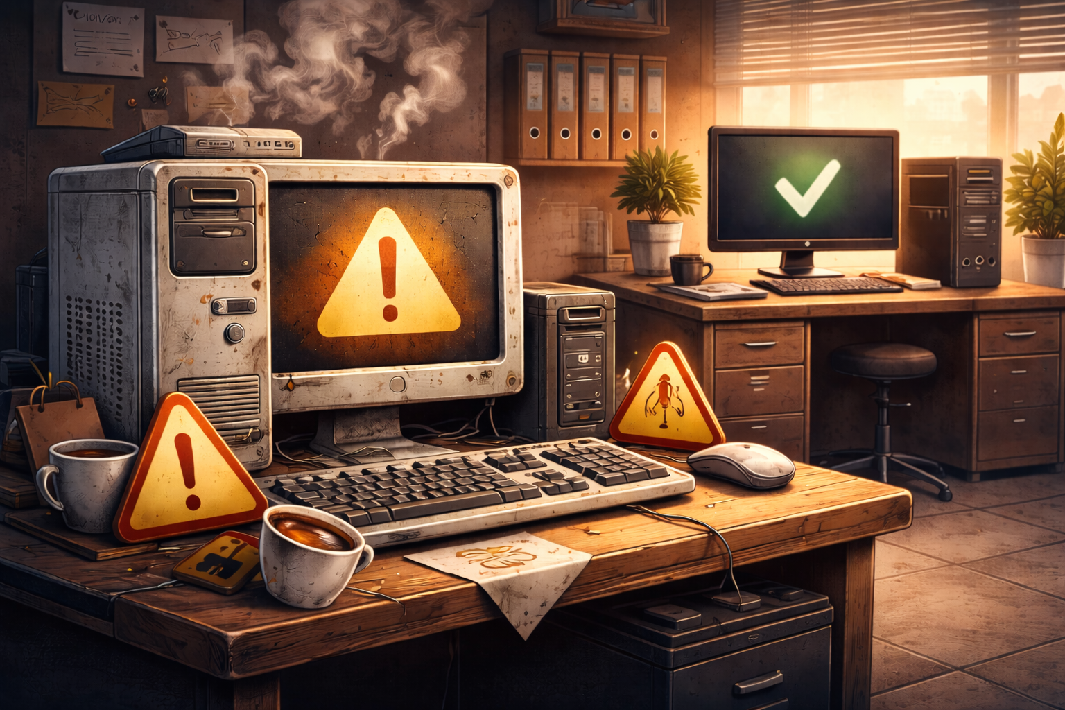 Why Old Computers Become Expensive Problems for Small Businesses
